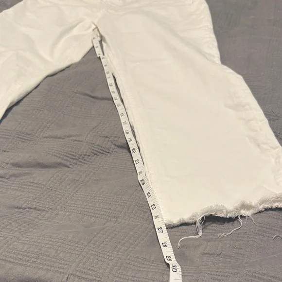 Kut from the Kloth White Denim Jeans - High Waist - Picture 4 of 6